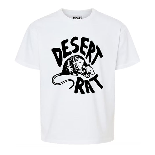 Kids White OG Desert Rat Tee